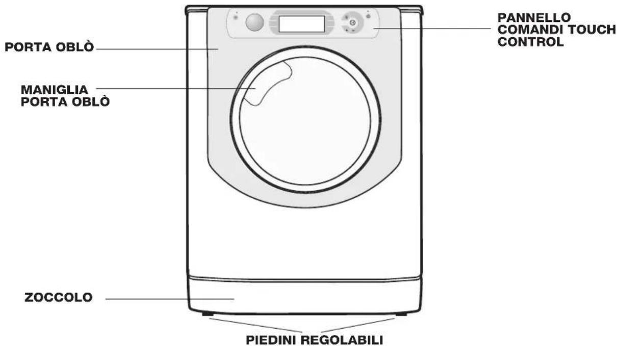 HOTPOINT-ARISTON Aqualtis AQ93D 49 EUA - Descrizione della macchina - 2