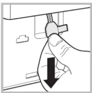 HOTPOINT-ARISTON Aqualtis AQ83F 49 EU - Opening the porthole door manually - 3