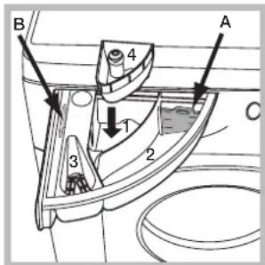 HOTPOINT-ARISTON FMF 923K EU.C - Contenor de detergentes - 1