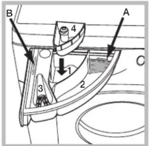 HOTPOINT-ARISTON FMF 923K EU.C - Tiroir à produits lessiviels - 1