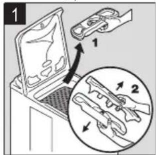 ELECTROLUX EWB105405W - Dispenser box - 1