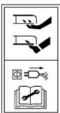 Wolf Garten S 3200 E - Signification des symboles - 4
