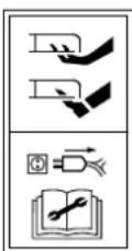 Wolf Garten S 3200 E - Meaning of the symbols - 3