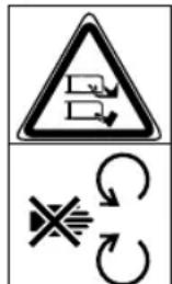 Wolf Garten Expert 105.220 H - Symbols on the appliance - 3