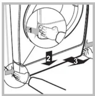 INDESIT XWC 71251 - Cleaning the pump - 1