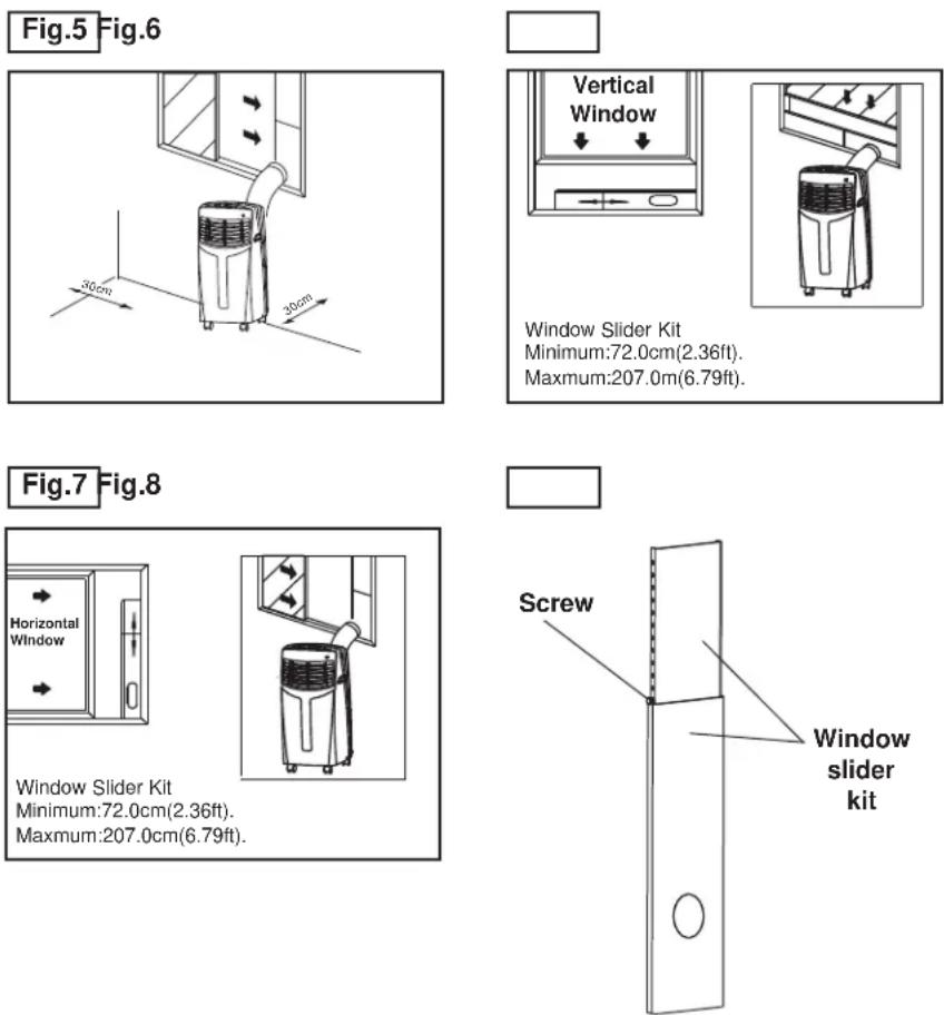 DANBY DPA085B1GB - WINDOW SLIDER KIT INSTALLATION - 1