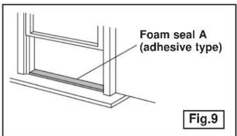 DANBY DPA085B1GB - INSTALLATION IN A DOUBLE- HUNG SASH WINDOW - 1
