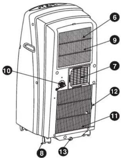 DANBY DPA085B1GB - REAR - 1