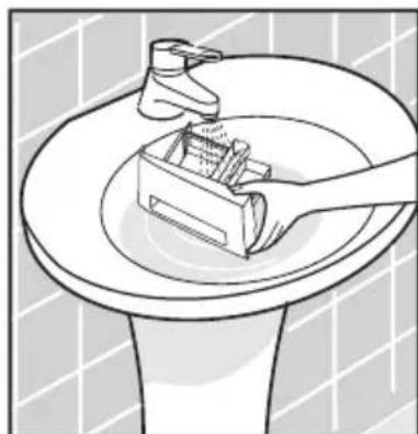 Exquisit WA 6012 A+ - CLEANING THE PUMP FILTER - 2