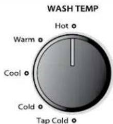 WHIRLPOOL WTW4915EW - Sélectionner la WASH TEMP (température de lavage) - 1