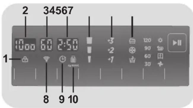 HOOVER WDXA42 365S - Display - 1