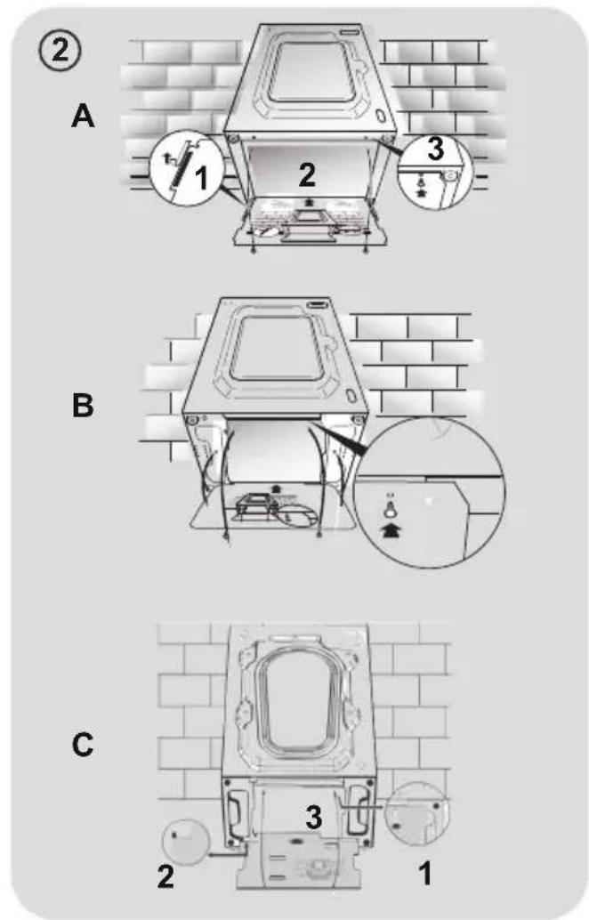 HOOVER WDXA42 365S - UPOZORNÉNÍ: Držte obalové materiały mimo dosah děti. - 2