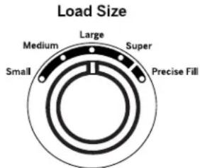 GE GTW460ASJWW - Load Size (Taille de charge) (sur certains modèles) - 1