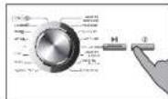 HAIER HW70B1426S - Avvio del programma di lavaggio - 2