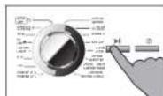 HAIER HW70B1426S - Start het wasprogramma - 1