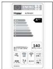 HAIER HW70B1426S - Verbrauch - 1