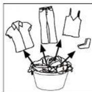 HAIER HW70B1426S - Preparation du linge - 1