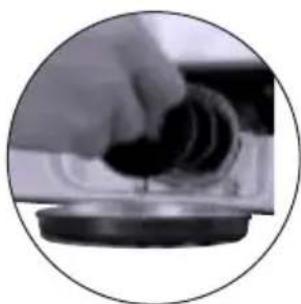 FAGOR FS3611 IT - LIMPIEZA DEL FILTRO ACCESIBLE - 6
