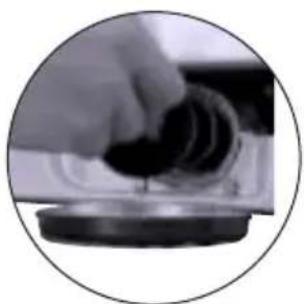 FAGOR FS3611 IT - CLEANING THE ACCESSIBLE FILTER - 6