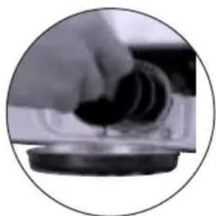 FAGOR 2F2609LX - CLEANING THE ACCESSIBLE FILTER - 6