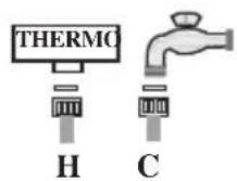 BOMANN WAA 9341 - -Plumbing connection - 2