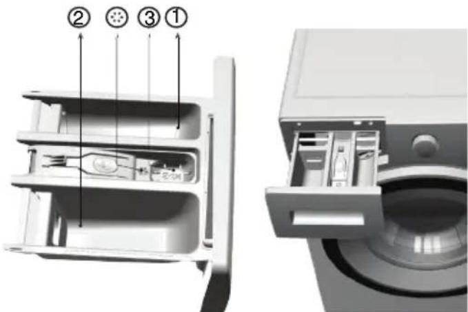 BEKO WMB 91242 LSC - Detergent Drawer - 1