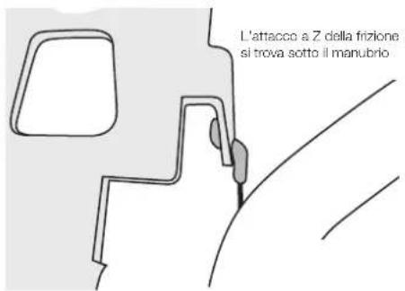 MASPORT 660 RRR - MONTAGGIO DEL CAVO DELLA FRIZIONE DEL RULLO. - 1