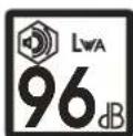 MASPORT 660 RRR - Symboler som er brukt på maskinen - 8