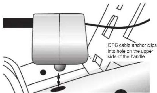 MASPORT 400 RRR - FITTING THE OPC CABLE, WHERE FITTED. - 2