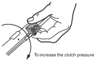 MASPORT 400 RRR - REAR ROLLER CLUTCH ADJUSTMENTS - 1
