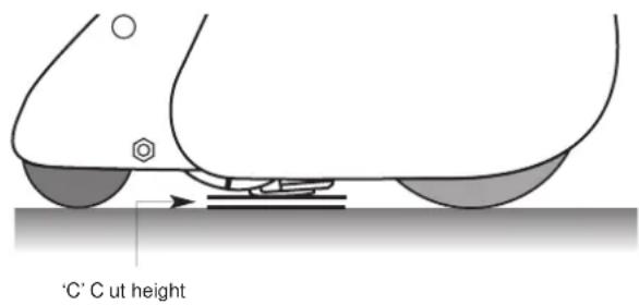 MASPORT 500 RRR - CUTTING HEIGHT ADJUSTMENT - 1