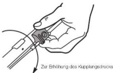 MASPORT 500 RRR - Einstellung der Hinterrollenkupplung - 1