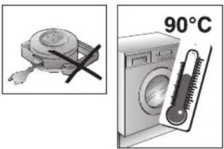 ROSIERES RILS 14853 DN - WARNING: DURING THE WASHING CYCLE, THE WATER CAN REACH A TEMPERATURE OF 90°C. - 5