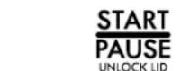 KENMORE 110.22352 - Appuyer sur START/PAUSE/Unlock Lid (mise en marche/pause/deverrouillage du couvercle) pour démarrer le programme de lavage - 1