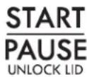 KENMORE 110.20222 - Presione Inicio/Pausa/Desbloqueao de la tapa (START/PAUSE/Unlock Lid) para comenzar el ciclo de lavado - 1