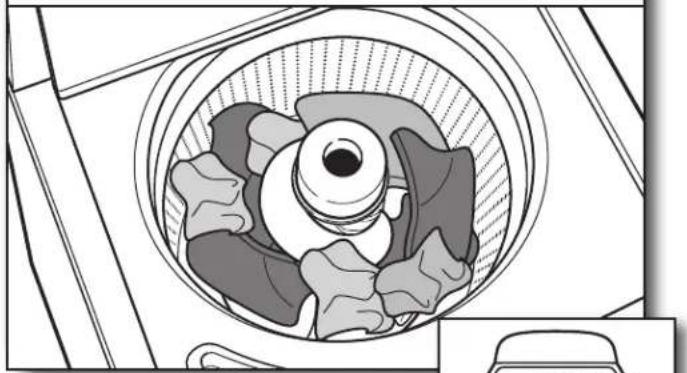 KENMORE 110.20222 - Charger les vêtements dans la laveuse - 1