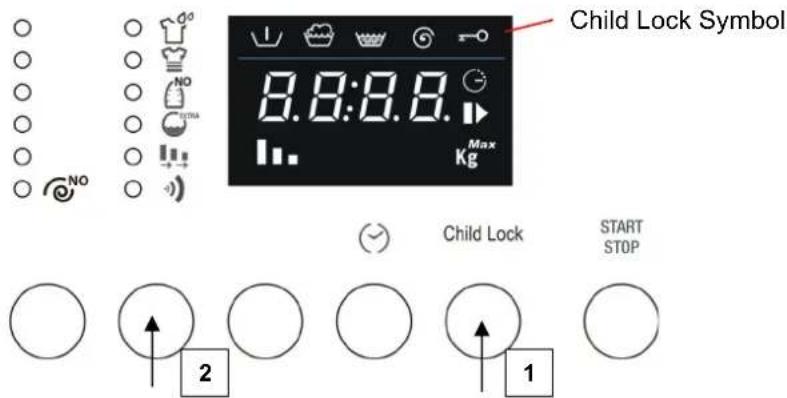FRANKE FWM14007 EI - CHILD LOCK - 1