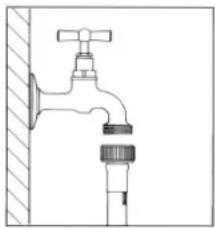 FRANKE FWM14007 EI - CONNECTING TO THE WATER SUPPLY - 1