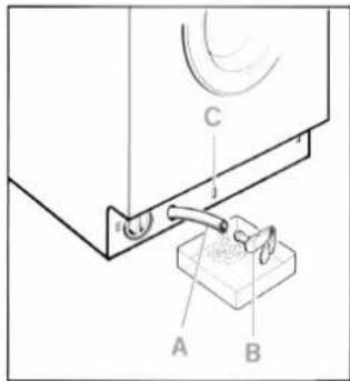 FRANKE FWM14007 EI - CLEANING THE DRAIN PUMP - 3