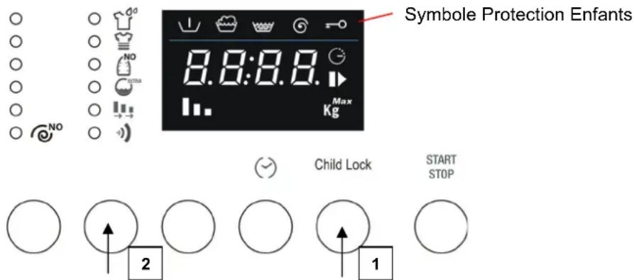 FRANKE FWM14007 EI - PROTECTION ENFANTS - 1