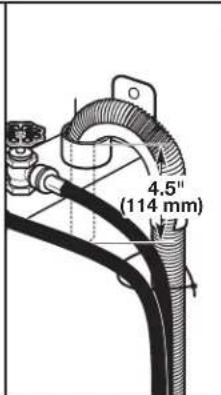 KENMORE 110.44422 - Secure drain hose to laundry tub, standpipe or wall - 3