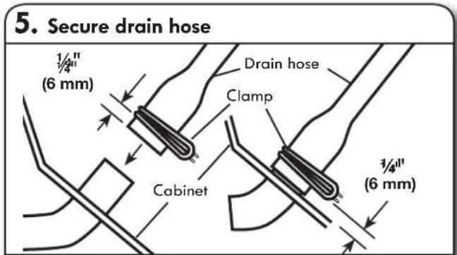 KENMORE 110.44422 - Connect drain hose - 2