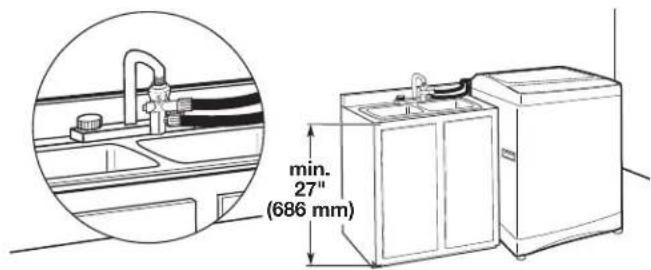 KENMORE 110.44422 - Système de vidange - 1