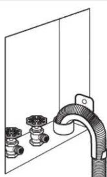 KENMORE 110.44422 - Placer le tuyau de vidange dans le tuyau de rejet à l'égout - 2
