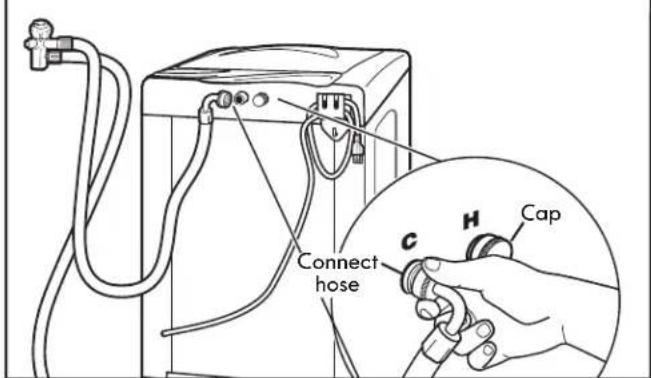 KENMORE 110.44422 - Connect fill hose - 1