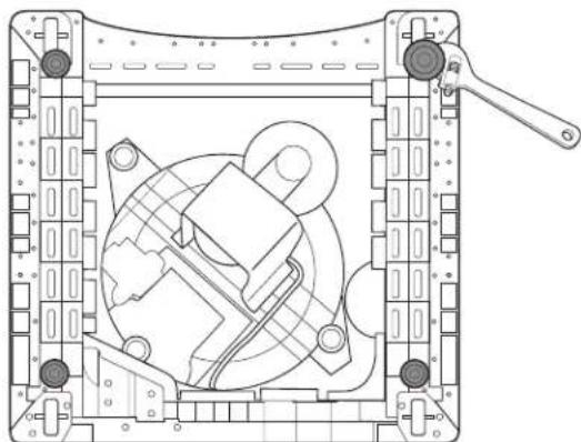 KENMORE 110.44422 - Adjust leveling foot - 1