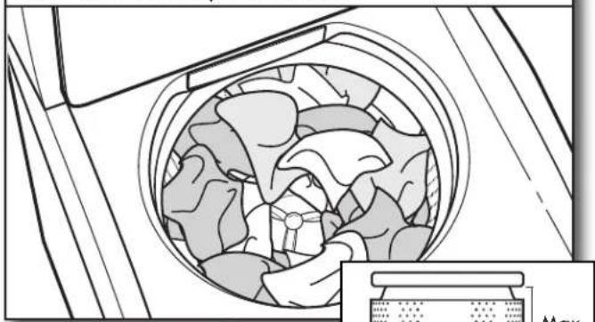 KENMORE 110.44422 - Load laundry into washer - 1