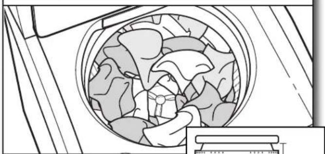 KENMORE 110.44422 - Cargue las prendas en la lavadora - 1