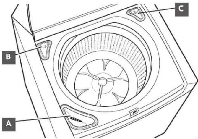 KENMORE 110.28102 - B Distributeur d'agent de blanchiment au chlore/ Timed Oxi (Oxi minuté) - 1