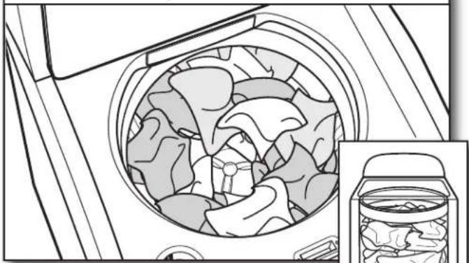 KENMORE 110.26132 - Load laundry into washer - 1